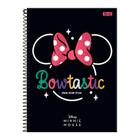 Caderno 10 Matérias 160Fls Minnie Vintage Bowtastic Foroni