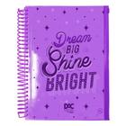 Caderno 10 materias cpm dac bubble roxo c/malote zip