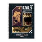 Caderno 10 Matérias Esp 160Fls Attack On Titans Eren Foroni