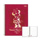 Caderno 10 Matérias Minnie Vermelho 160fls Tilibra