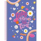 Caderno 10X1 Capa Dura BE HAPPY 160F