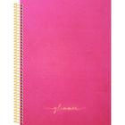 Caderno 10X1 Capa Dura Colegial Glimmer 160 Folhas - Pacote com 04 - SD Inovacoes