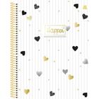 Caderno 10X1 Capa Dura Happen 160F PCT.C/04