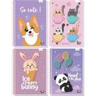 Caderno 10X1 Capa Dura Kawaii 160 Folhas PCT com 04 - Tamoio