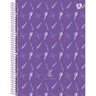 Caderno 10X1 Capa Dura Lavander 160F PCT.C/04