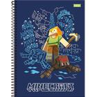 Caderno 10X1 Capa Dura Minecraft - 160 Folhas (pacote com 4)