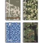 Caderno 15X1 Capa Dura 2021 Camuflagem 240F