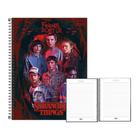 Caderno 16 Matérias Stanger Things Friends 256fls Tilibra