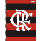 Caderno 1X1 Capa Dura Flamengo 80 Folhas - Pacote com 4 Unidades - Foroni