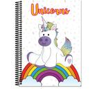 Caderno 1X1 Capa Dura Unicorns 96FLS. - Maxima