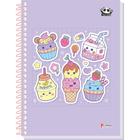 Caderno 20X1 Capa Dura Kawaii 320 Folhas - Tamoio