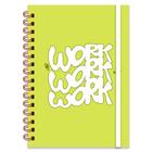 Caderno A5 120g pautado escolar trabalho planejamento organização inteligente