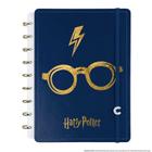 Caderno a5 ci by harry potter azul caderno inteligente