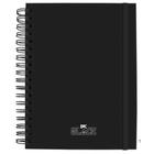 Caderno All Black De 10 Materias Universitario 160fls