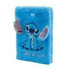 Caderno Anotações Pelúcia Stitch Fluffy Pelucinha DAC