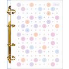 Caderno Argolado Cartonado Colegial S/ Lombo Tilibra - Happy