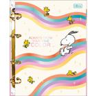 Caderno Argolado Colegial Snoopy 160 Folhas Tilibra