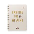 Caderno Atoma Ouro Weekend Happy 70 A4 UN PM