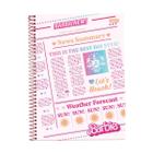 Caderno Barbie 80 folhas 1 matéria Feminino Escolar Feminino - Foroni