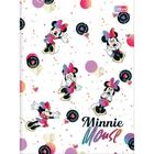 Caderno Brochura 1/4 Capa Dura Minnie 80FLS.