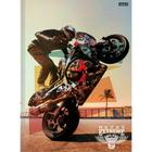 Caderno Brochura 1/4 Capa Dura Motos EXTREME 80 Folhas Pacote com 05 - SD Inovacoes