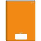 Caderno Brochura 1/4 Capa Dura STIFF 48 Folhas Laranja - Jandaia