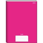 Caderno Brochura 1/4 Capa Dura STIFF 48 Folhas Rosa