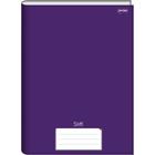 Caderno Brochura 1/4 Capa Dura STIFF 96 Folhas Lilas - Jandaia