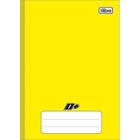 Caderno Brochura 1/4 D Mais 96 folhas Amarelo - Tilibra