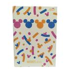 Caderno Brochura 14x20cm (1/4) Capa Dura 80 Folhas Mickey Arts - Jandaia