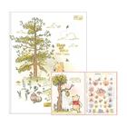 Caderno Brochura 80fls Ursinho Pooh Branco Tilibra