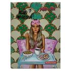 Caderno brochura 96 folhas Petute Girl Panamericana