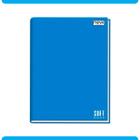 Caderno Brochura Azul KAZ 96 Folhas Grande 200mm x 275mm Material Escolar Faculdade Resistente