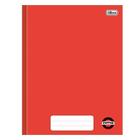 Caderno Brochura Capa Dura 1/4 Pepper Vermelho 80Fls Tilibra