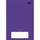 Caderno Brochura Capa Dura 1/4(pequeno) D+ Roxo 48 Folhas - Pacote com 15 unidades