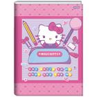 Caderno brochura capa dura 80 folhas Hello Kitty Jandaia