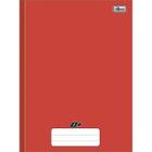 Caderno Brochura Capa Dura D+ Vermelho 48 Folhas Tilibra