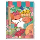 Caderno Brochura Capa Dura Foxy Kids 96 Folhas Credeal