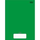 Caderno Brochura Capa Dura Universitário D+ Verde 96 Folhas
