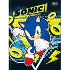 Caderno Brochura Grande Capa Dura Universitário Sonic 80 Folhas Tilibra