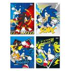 Caderno Brochura Pequeno 1/4 Sonic 80 Folhas Tilibra