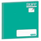 Caderno brochura univ cd quad 7x7mm verde 96fls stiff fsc jandaia 56994 55