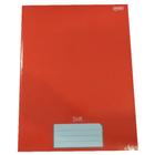 Caderno brochurao 48f stiff vermelho - jandaia