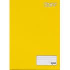 Caderno Brochurão Capa Dura - 96 Folhas Amarelo - Stiff