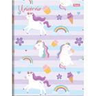 Caderno Brochurao Capa Dura Unicornio 80FLS. - Foroni