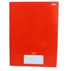 Caderno Brochurao Costurado Stiff 80fls Vermelho Jandaia