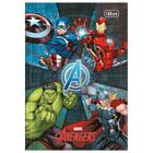 Caderno Brochurão Grande Universitário Avengers Vingadores 80 Folhas Capa Dura Tilibra