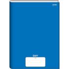 Caderno Brochurao STIFF SLIM 80FLS. Azul PCT.C/05