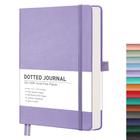 Caderno Bullet Journal RETTACY A5 - 256 Páginas Pontilhadas - Roxo