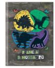Caderno Cadersil universitário planeta dinossauro 80 folhas